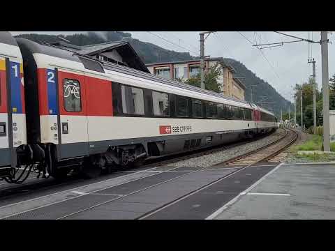 SBB SBB Eurocity 163 Zürich-graz door Zell am see (18-9-2022)