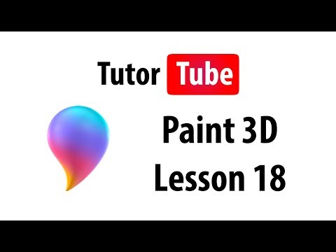 Paint 3D Tutorial Lesson 1 Interface