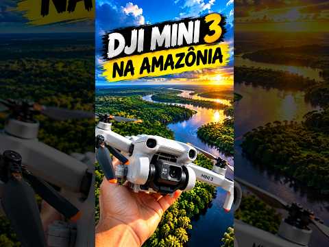 Essa vila na Amazônia virou Novela da Globo! | MINI 3 Voando sobre Parazinho no Lago Acajatuba