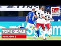 Top 5 Goals Bundesliga 2 - Terodde, Paqarada & Co. | Matchday 01 - 2021/22