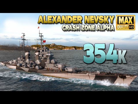 Cruiser Alexander Nevsky is "lucky" - World of Warships
