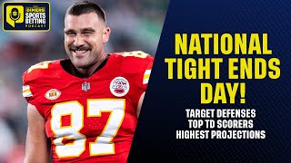 Will Kelce and Kittle score on Tight Ends Day Betting Strategy, Player Projections, Touchdown Props