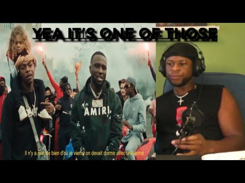 TRL Reaction / Headie One x Koba LaD -  Link in The Ends #americanreaction #uk