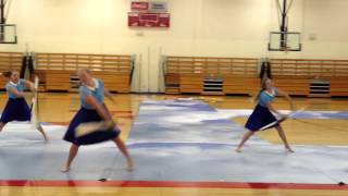 Kings Winterguard - 2014 - Blue Skies - Sophomore Year