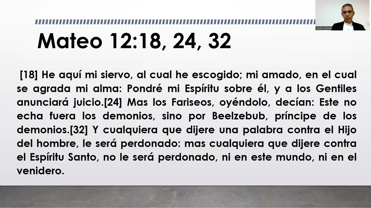 EL PECADO CONTRA EL ESPIRITU SANTO