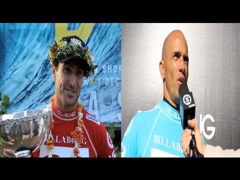 PIPELINE JOEL PARKINSON  WORLD TITLE WIN OVER KELLY SLATER