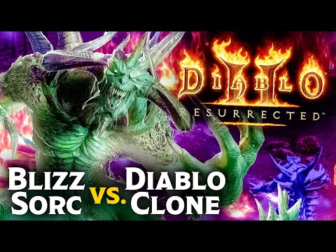 Can a Blizzard Sorceress kill the Diablo Clone?  Diablo 2 Resurrected Ladder (Dclone)
