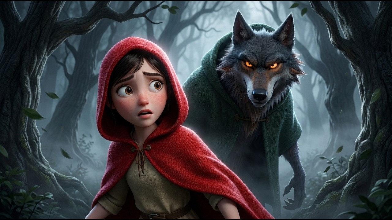 LITTLE RED RIDING HOOD & THE BIG BAD WOLF 🐺 | Full Animated Movie