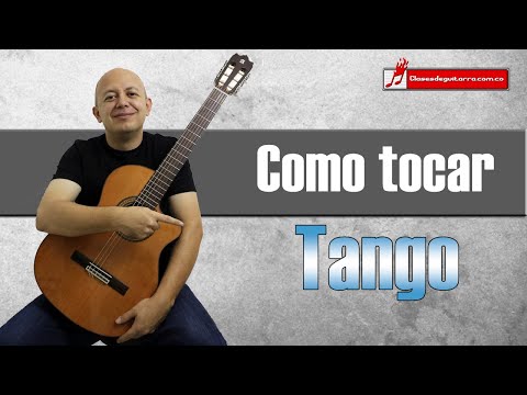 Como tocar Tango en guitarra acústica de 7 formas diferentes