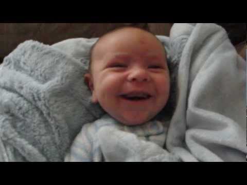 Baby Oliver wakes up with every emotion