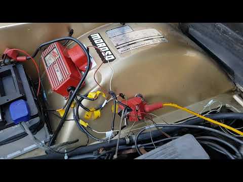 TVR 4.0 V8 now with MSD Blaster SS 40kv coil added to MSD 6a & Mallory unilite ignition set up