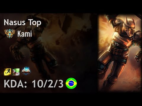 Nasus Top vs Jayce - Kami - BR Challenger Patch 8.3
