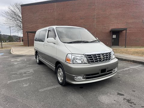 Thumbnail for TechMotorsPostalCars.com 2000 Toyota Grand Hiace 56K Miles Factory RHD USA Right Hand Drive RCA POV by Toyota Grand HiAce
