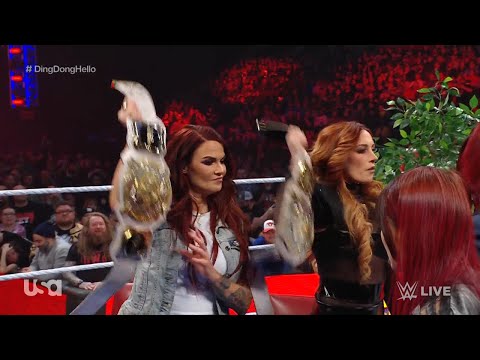 Lita and Becky Lynch interrupt the Damage CTRL - WWE RAW February 20, 2023