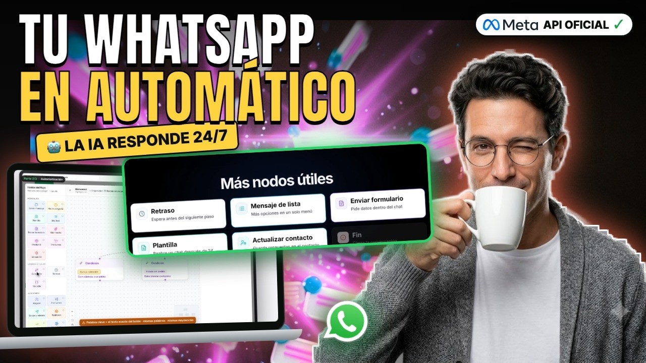Chatbot de WhatsApp con IA — tutorial en español