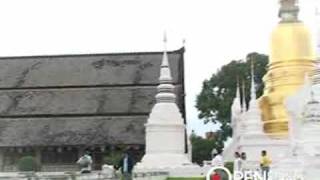 preview picture of video 'wat suandok chiangmai, thailand'