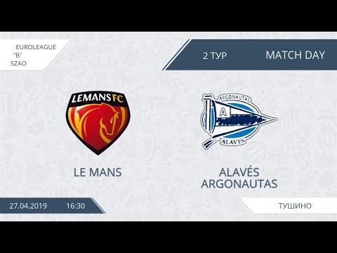 AFL19. EuroLeague. SZAO. Division A. Day 2. Le Mans-Alavés Argonautas