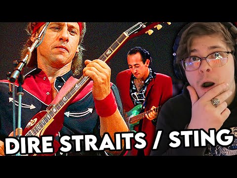 Hip-Hop Head's FIRST TIME Hearing Dire Straits / Sting - Money For Nothing (Live Aid 1985) Reaction