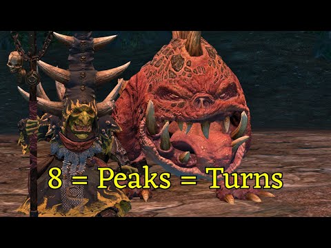 Skarsnik takes 8 Peaks in 8 Turns | Legendary Total War: Warhammer 3