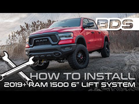 2019+ RAM 1500 6\" Lift | How To Install