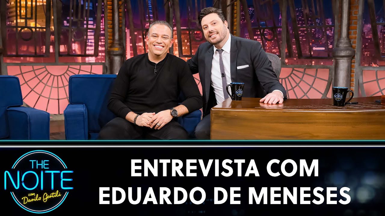 Entrevista com Eduardo de Meneses, apresentador mais resenha da ESPN Brasil | The Noite (28/10/24)