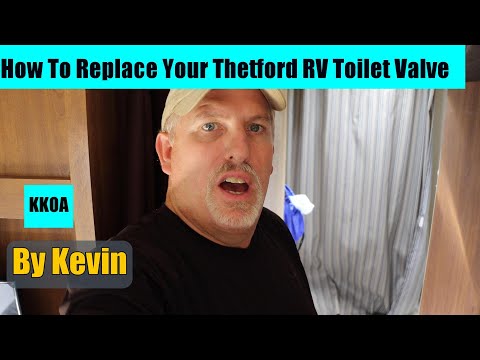 How To Replace Your Leaky Thetford RV Toilet Valve