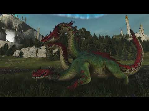 Total War: Warhammer 2 - The Siege of Eagle Gate (Custom Battle - High Elves Vs Dark Elves)