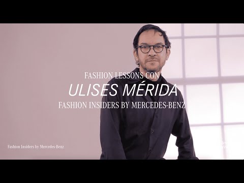 5 fashion lessons con Ulises Mérida | #MBFWMADRID Abril 2021 Fall/Winter
