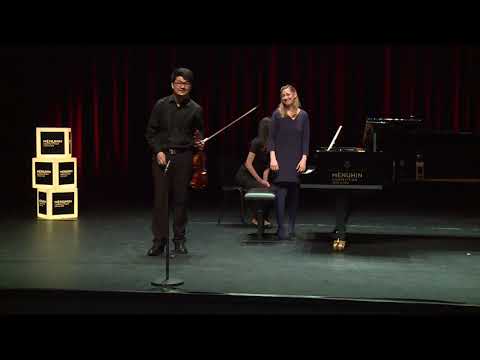 ZHEN LIU / Menuhin Competition 2018, Senior first rounds - day 1