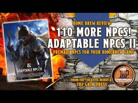 110 MORE NPCs For your Home Brew! - Dungeons & Dragons 5e