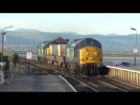 37667/37609 6c51 Sellafield - Heysham flasks, 5th January 2017