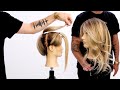 Butterfly Layered Haircut Tutorial Using Only 3 Ponytails Easy To Follow