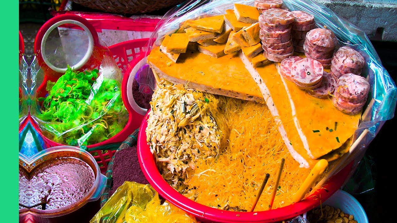 UNDISCOVERED Street Food of Hue, Vietnam - MEAT SHRINE and Bun Bo Hue in Đông Ba Market! - YouTube video featuring the word on top