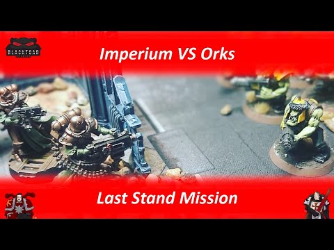 Orks VS Adepta Sororitas, Last stand - Narrative Battle report!