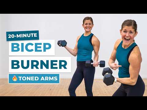 20 Minute Standing Arms and Abs Workout No Repeats All Standing