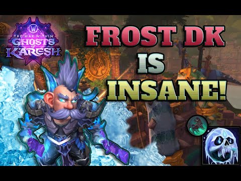 Frost DK is INSANE !🧊🧊🧊  Dominating 2.4k PvP Arena Shuffle - The War Within 11.2.5