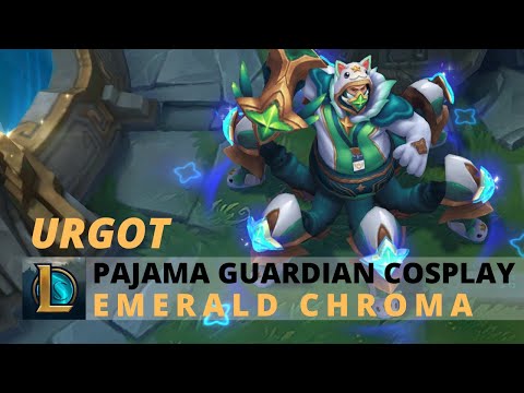 Pajama Guardian Cosplay Urgot Emerald Chroma - League Of Legends
