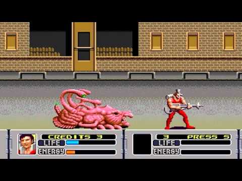 alien storm mega drive youtube