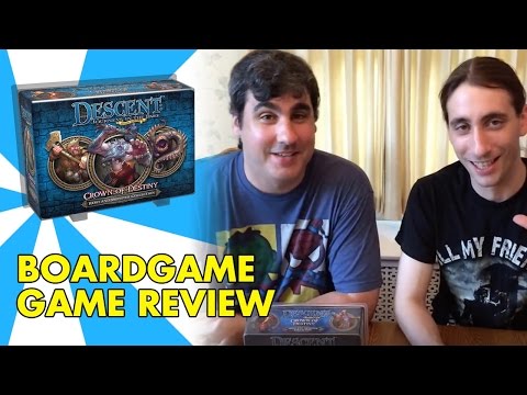 VCG unboxes & reviews Descent:Crown of Destiny Heroes&Monsters pack
