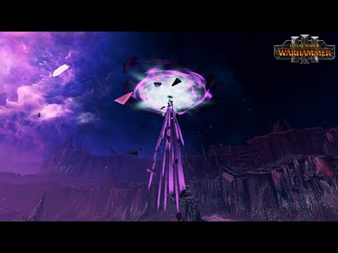 Slicing Shards | Lore of Slaanesh Spell Showcase | Total War: Warhammer 3