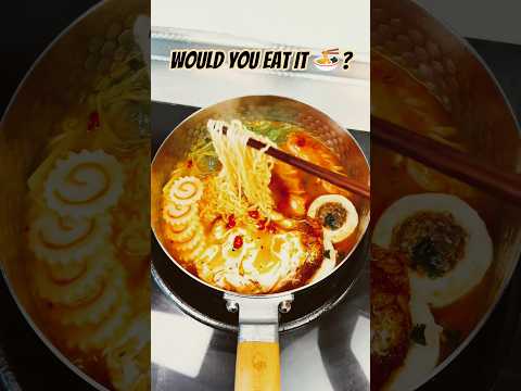 How to Make Instant Ramen Better in 10 Minutes (The Viral One-Pan Recipe) #RamenHack #food #noodles