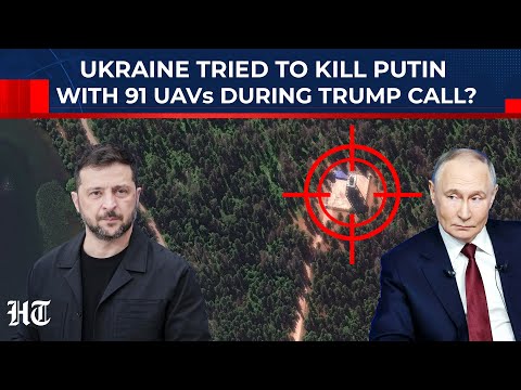 Ukraine Strikes Putin’s House? Russia ‘Shot Down’ 91 Drones As Zelensky Held Talks With Trump In US