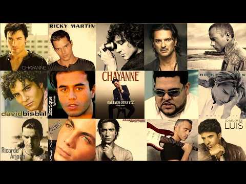 Ricardo Arjona, Luis Fonsi, Eros Ramazzotti, Franco de Vita, Chayanne ~ BALADAS ROMANTICAS 90S#