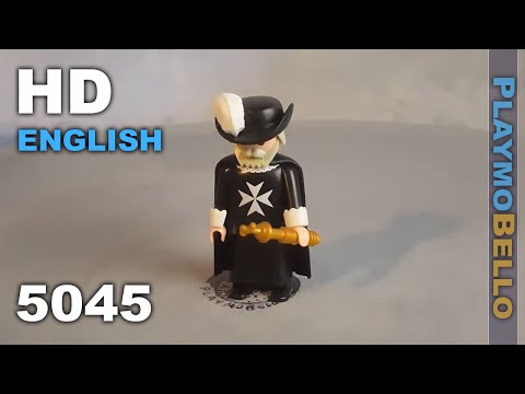(2013) Playmobil 5025 Malta Templar Knight (Playmobil set REVIEW)