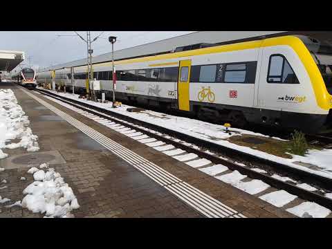 Pendolino TV #373 Basel Bad Bahnhof / Gleis 8 / IRE 3 Ulm Hbf / BR 612 054 +009