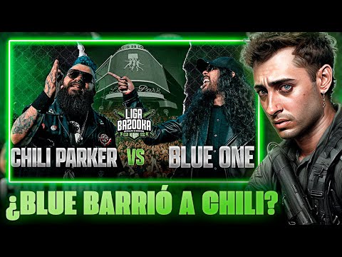 BLON REACCIONA A BLUE ONE 🇲🇽 VS CHILI PARKER 🇦🇷 EN LIGA BAZOOKA