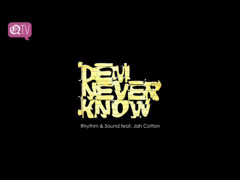 Rhythm & Sound feat. Jah Cotton - Dem never know