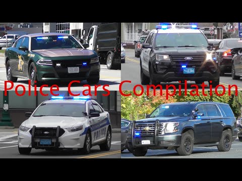 Police Cars Responding Compilation #2