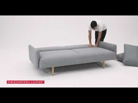 Диван кровать Innovation Living Frode Stem с подлокотниками обзор