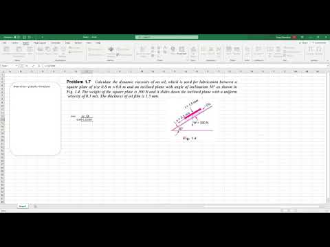 how to calculate dynamic viscosity of oil  between plates